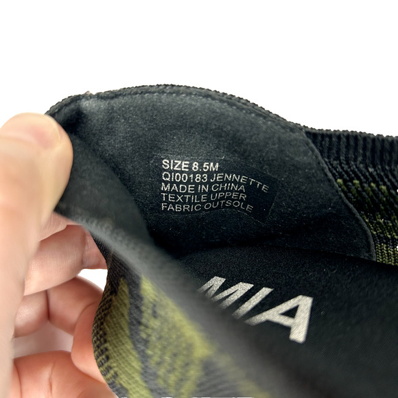 Mia Jeanette Ballet Flats Womens 8.5 Camo Print Pointed Toe Fall Staple Pull On - Picture 6 of 6